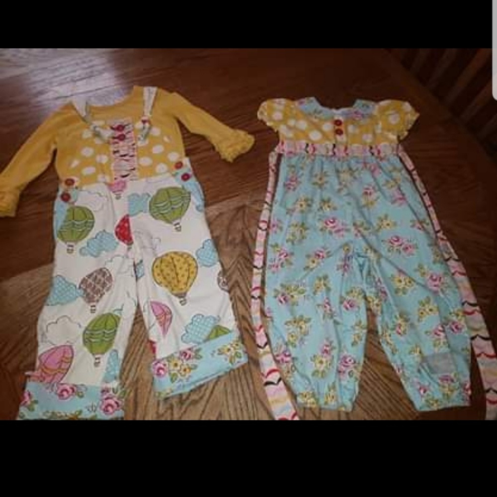 Eleanor rose up in the clouds overalls and shirt